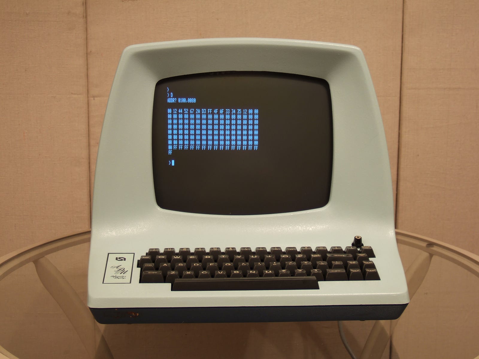 LSI ADM-3A terminal. Image courtesy of ByteCollector